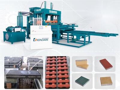 HTP600-3 Fully-auto Cement Block  Machine