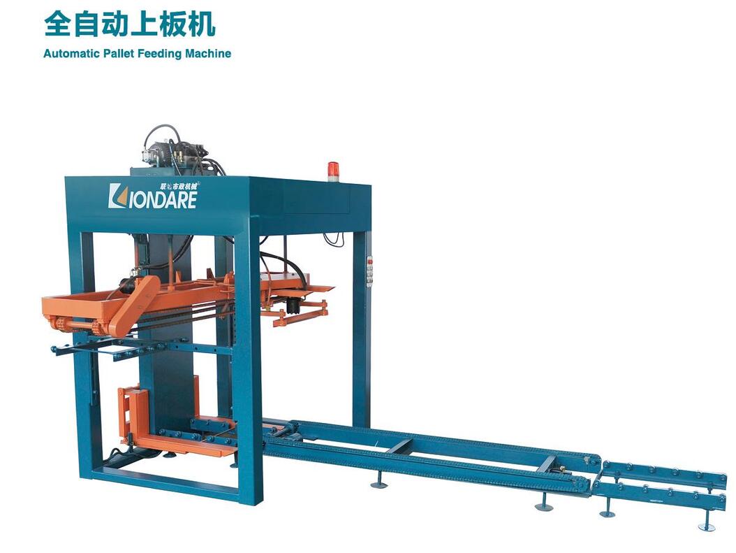 Automatic Pallet Feeder for Block Machine Line