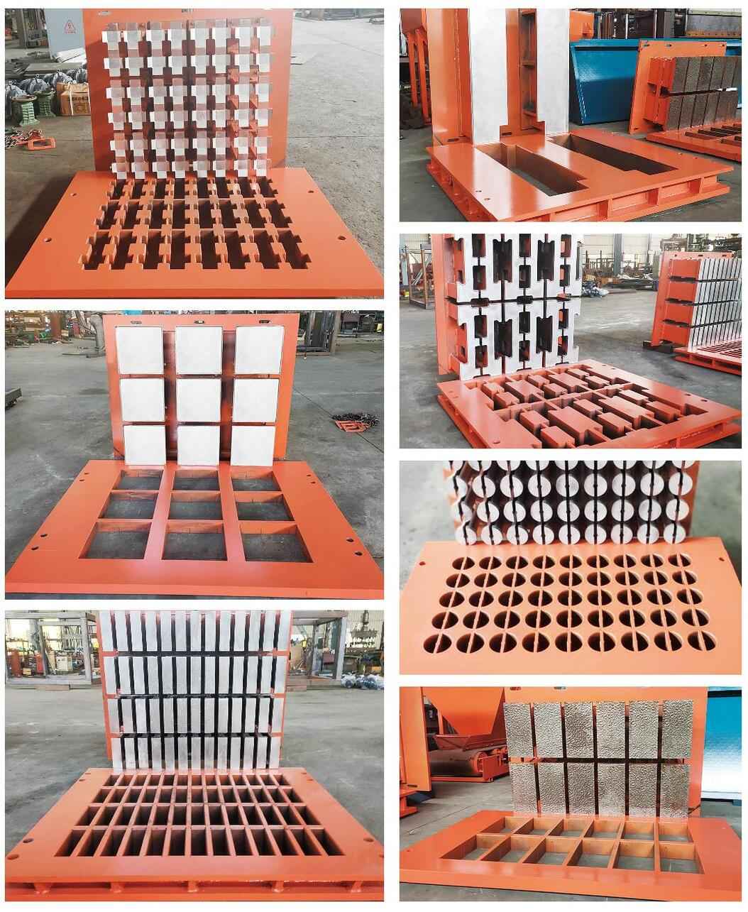 Template for Interlock Brick Machine Line